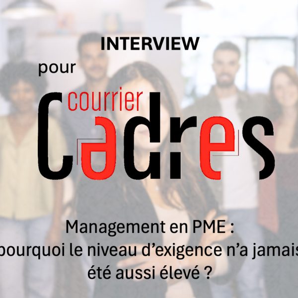 Interview de Gabrielle Godon pour Courrier Cadres