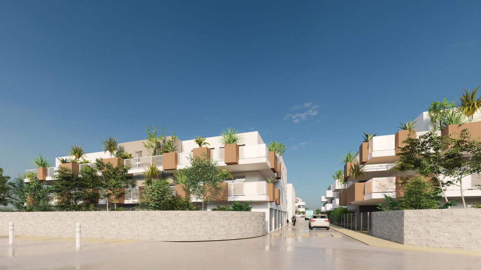 Acheter appartement neuf - Programme immobilier Résidence La Noria à Frontignan Hérault